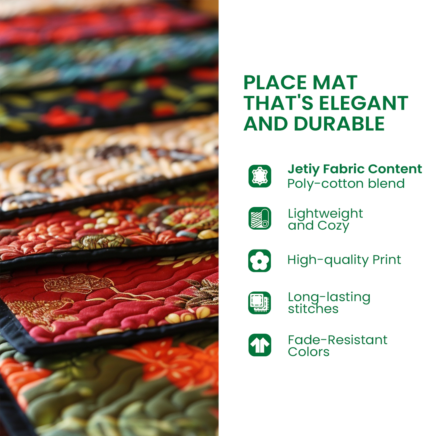 Easter Cheer Quilted Placemat NCU0NT5285