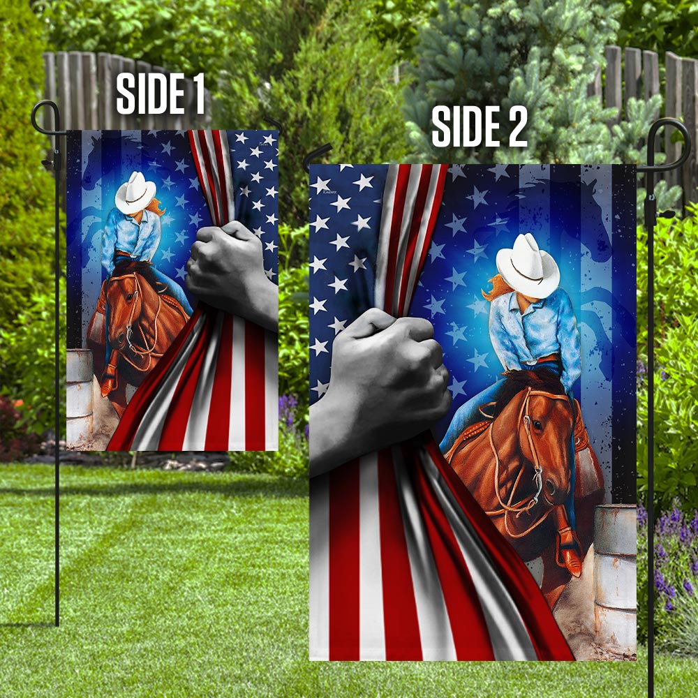 Barrel Racing Flag