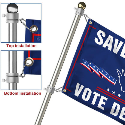 Biden Grommet Flag Save America Vote Democrat BNN504GF