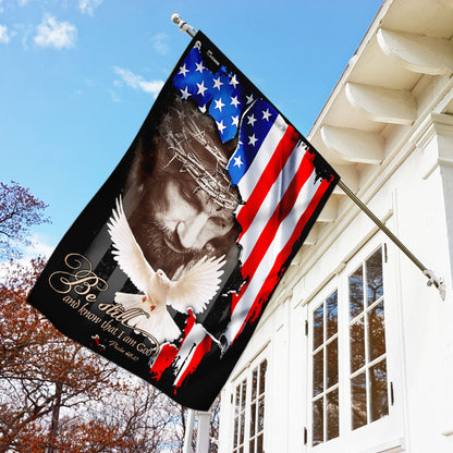 Be Still And Know That I Am God Flag