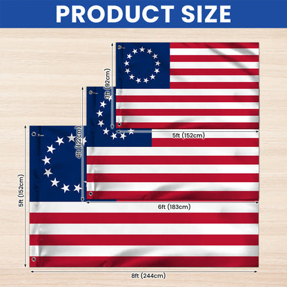 Betsy Ross American Grommet Flag TPT922NTH