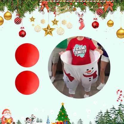 Giant Christmas Catch the Ball Pants Game Set