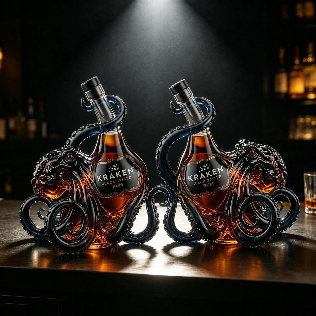 The Kraken Rum Edition 3D Octopus Bottle