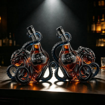 The Kraken Rum Edition 3D Octopus Bottle