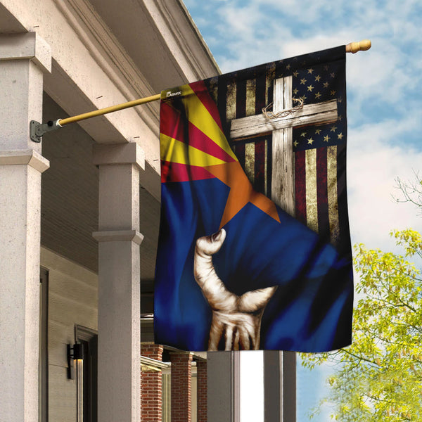 Christian Cross - Arizona Flag