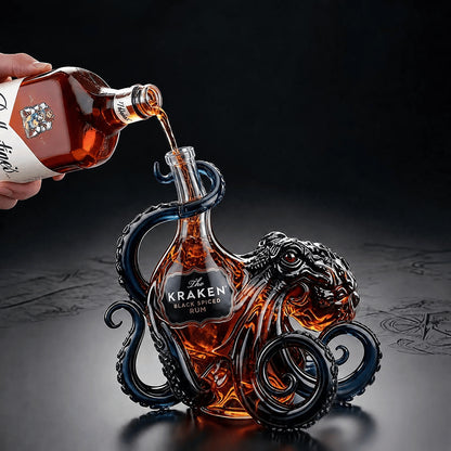 The Kraken Rum Edition 3D Octopus Bottle