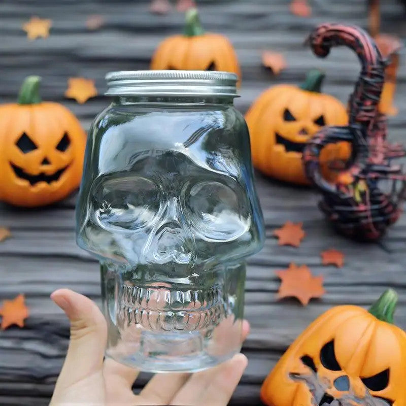 6-Pack Skull Jars