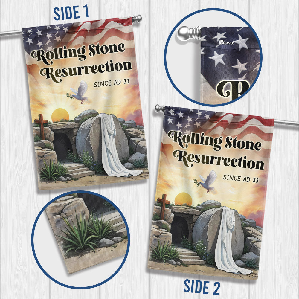 Rolling Stone Resurrection Easter Flag TQN5080TTH
