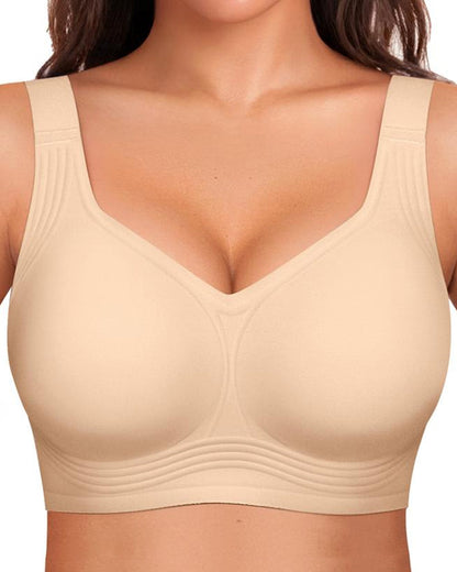 Comfortable Wireless Full Coverage Jelly Smoothing Bra