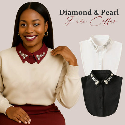 Luxury Rhinestone Detachable Collar