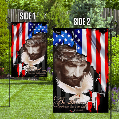 Be Still And Know That I Am God Flag