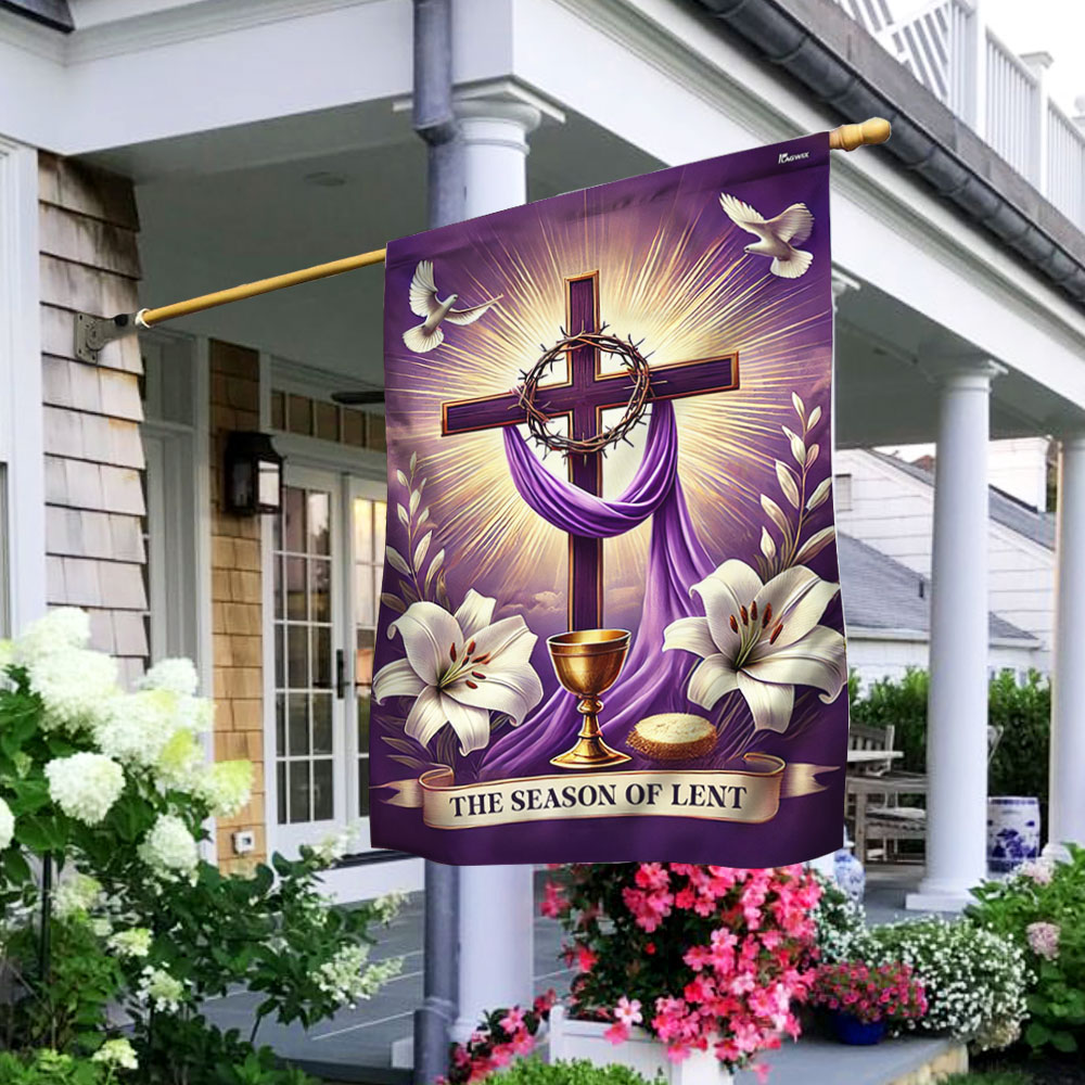 The Season Of Lent Easter Christian Religious Flag TQN4891HVN