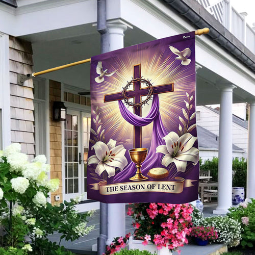 The Season Of Lent Easter Christian Religious Flag TQN4891HVN