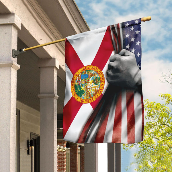 Florida State American Flag