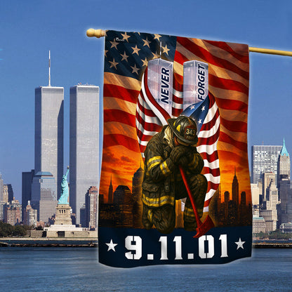 Never Forget September 11 Patriot Day 911 Flag MLN6266LPN