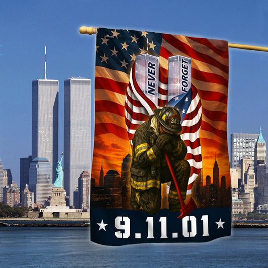 Never Forget September 11 Patriot Day 911 Flag MLN6266LPN
