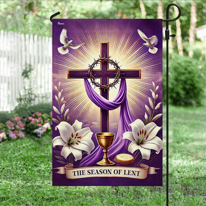 The Season Of Lent Easter Christian Religious Flag TQN4891HVN
