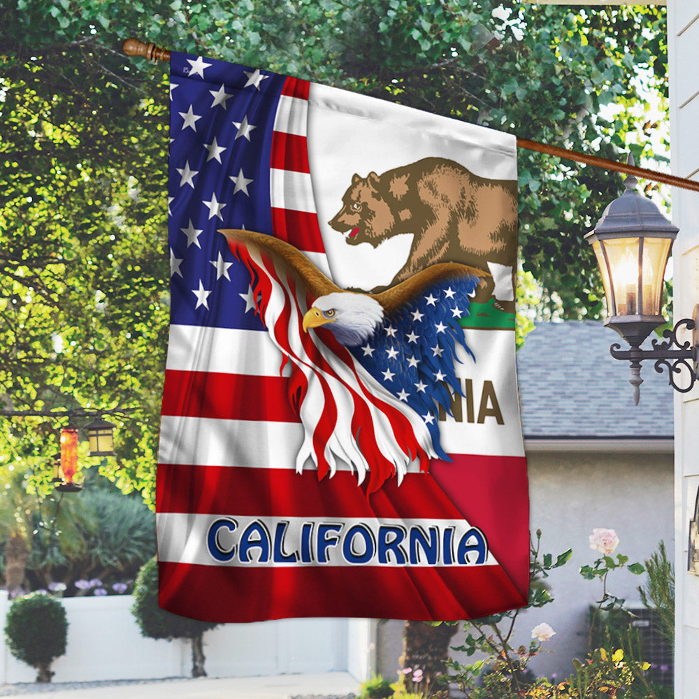 California Eagle Flag MLH1774Fv19