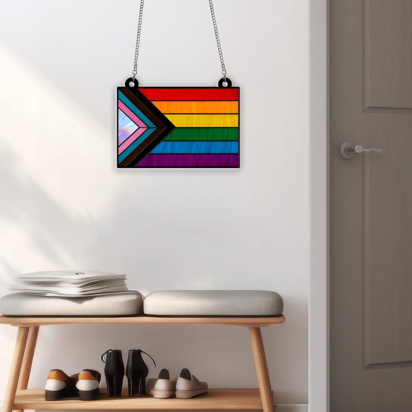 LGBTQ Pride Month Acrylic Suncatcher Window Hanging TQN5147NGT