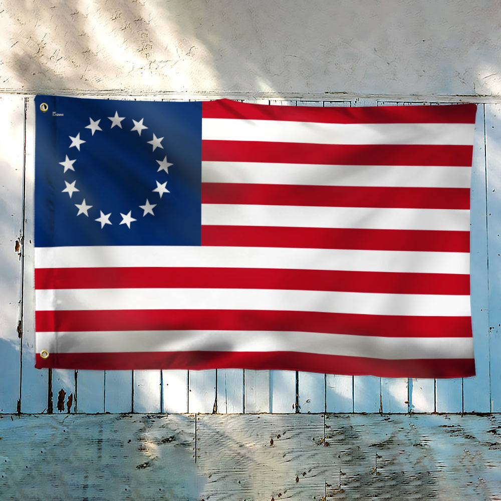 Betsy Ross American Grommet Flag TPT922NTH