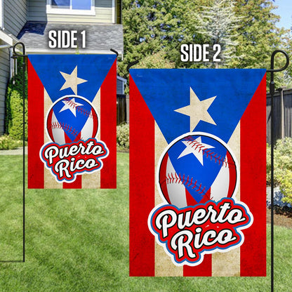 Baseball Puerto Rico Flag TQN1034F