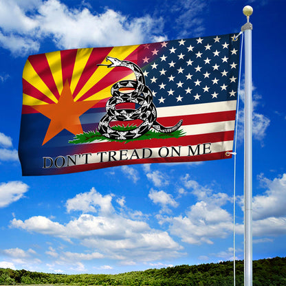 Arizona Gadsden Don’t Tread on Me Grommet Flag MLN1260GF