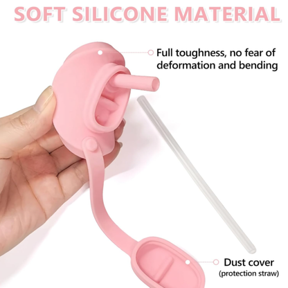 Silicone Can Cover With Straw