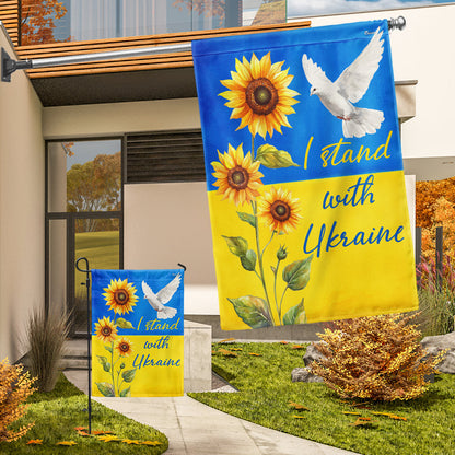 I Stand With Ukraine Flag TQN4936NGT