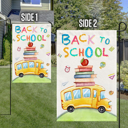 Back To School First Day Of School Flag TQN1551F