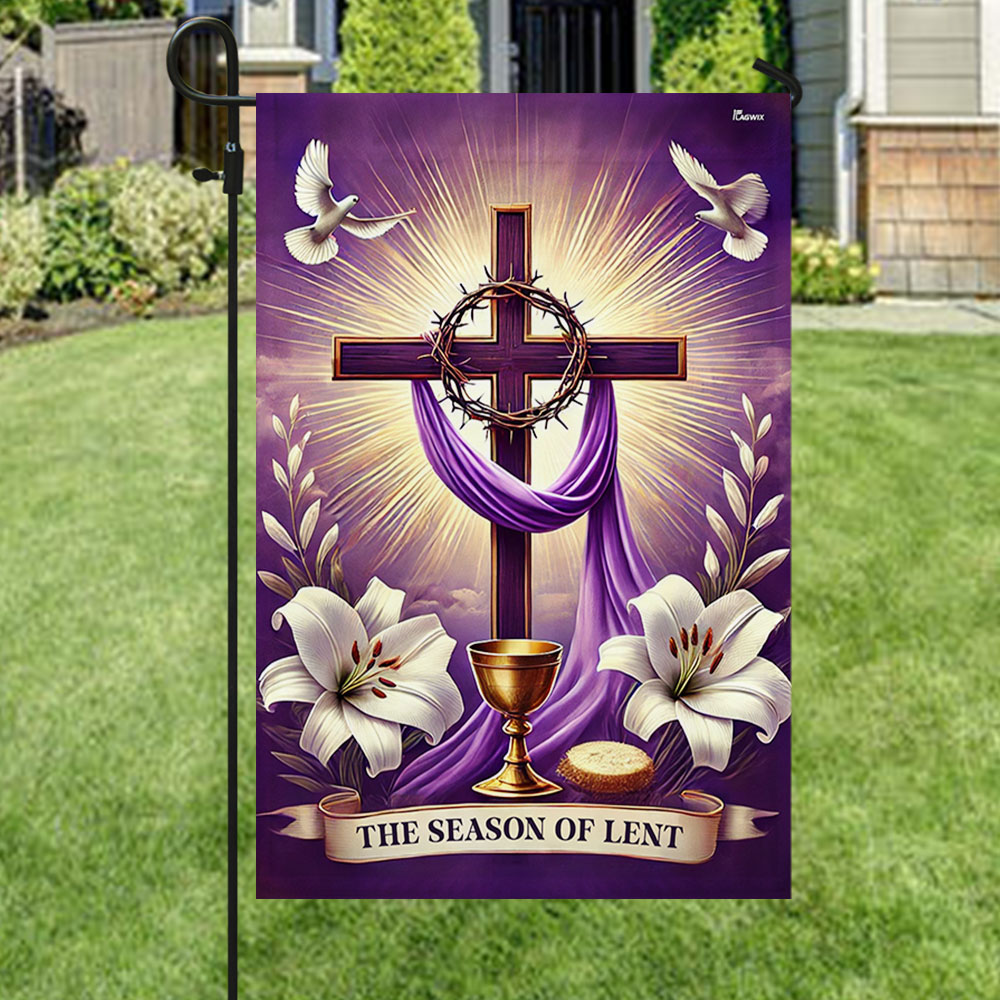 The Season Of Lent Easter Christian Religious Flag TQN4891HVN