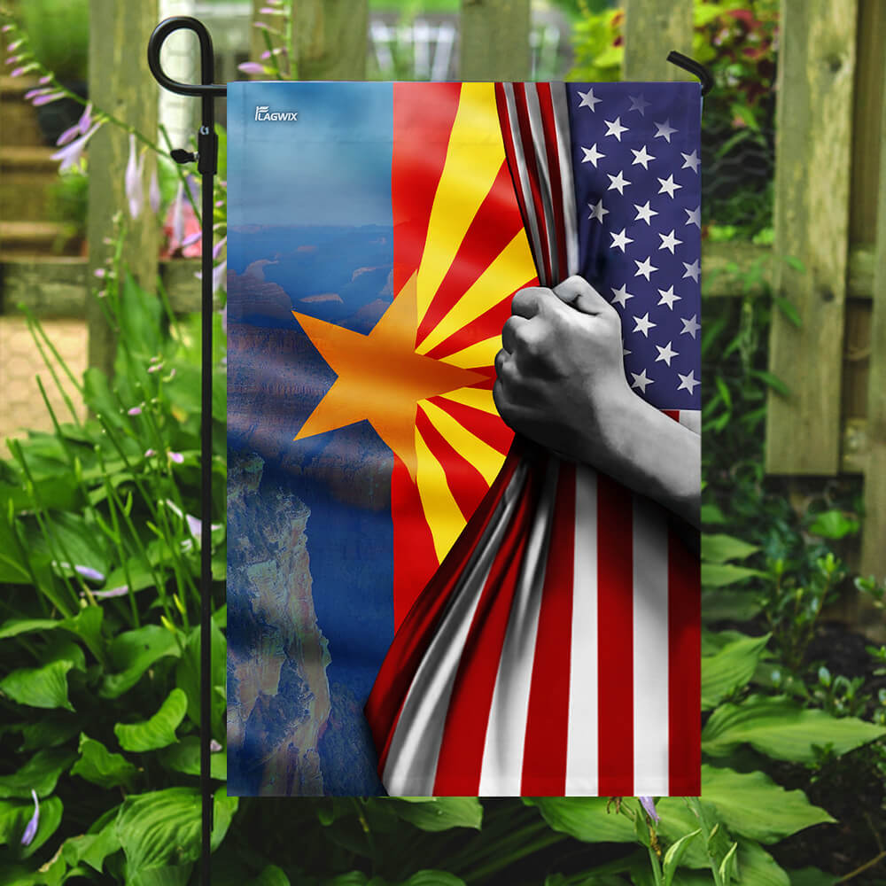 Arizona In America Flag