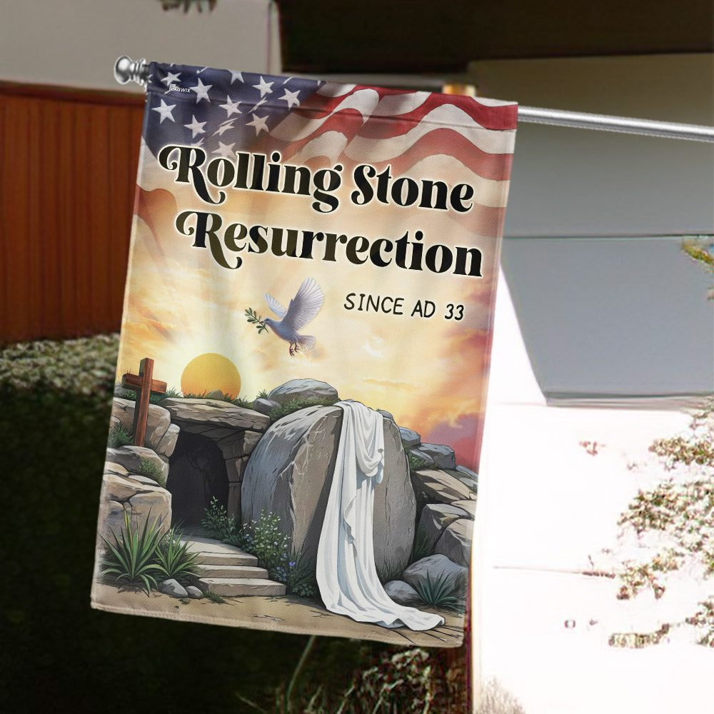 Rolling Stone Resurrection Easter Flag TQN5080TTH