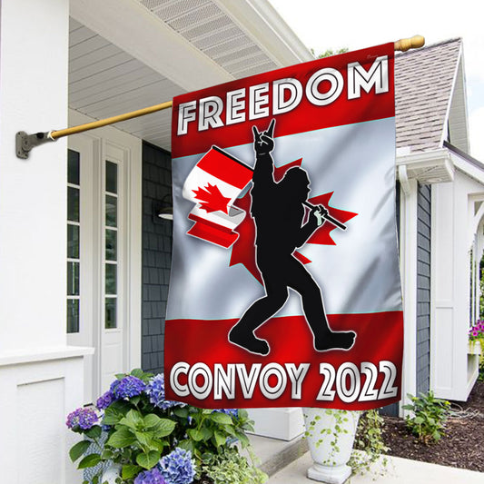 Bigfoot Freedom Convoy, Canada Freedom Convoy 2022, Support Truckers 2022, Mandate Freedom DBD3298F