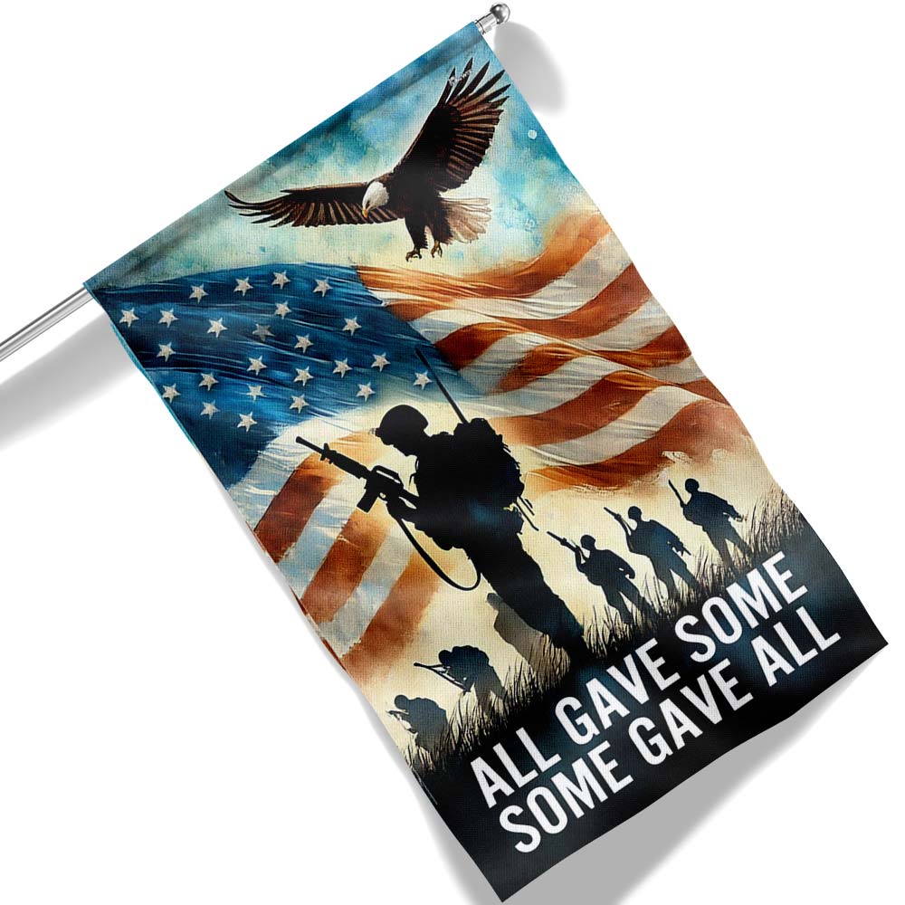 Memorial Day All Gave Some Veteran Flag VTM1108DNV