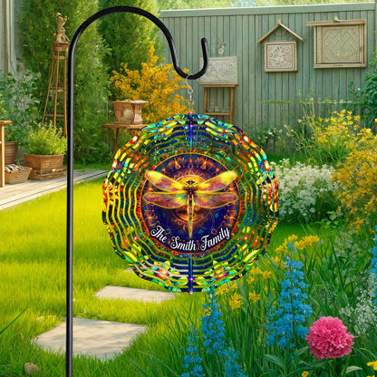 Personalized Mystical Dragonfly Wind Spinner MLN5189HVN