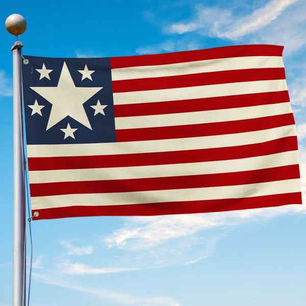 A Very Rare Confederate Secession 1861 Confederate Flag TPT1480GF