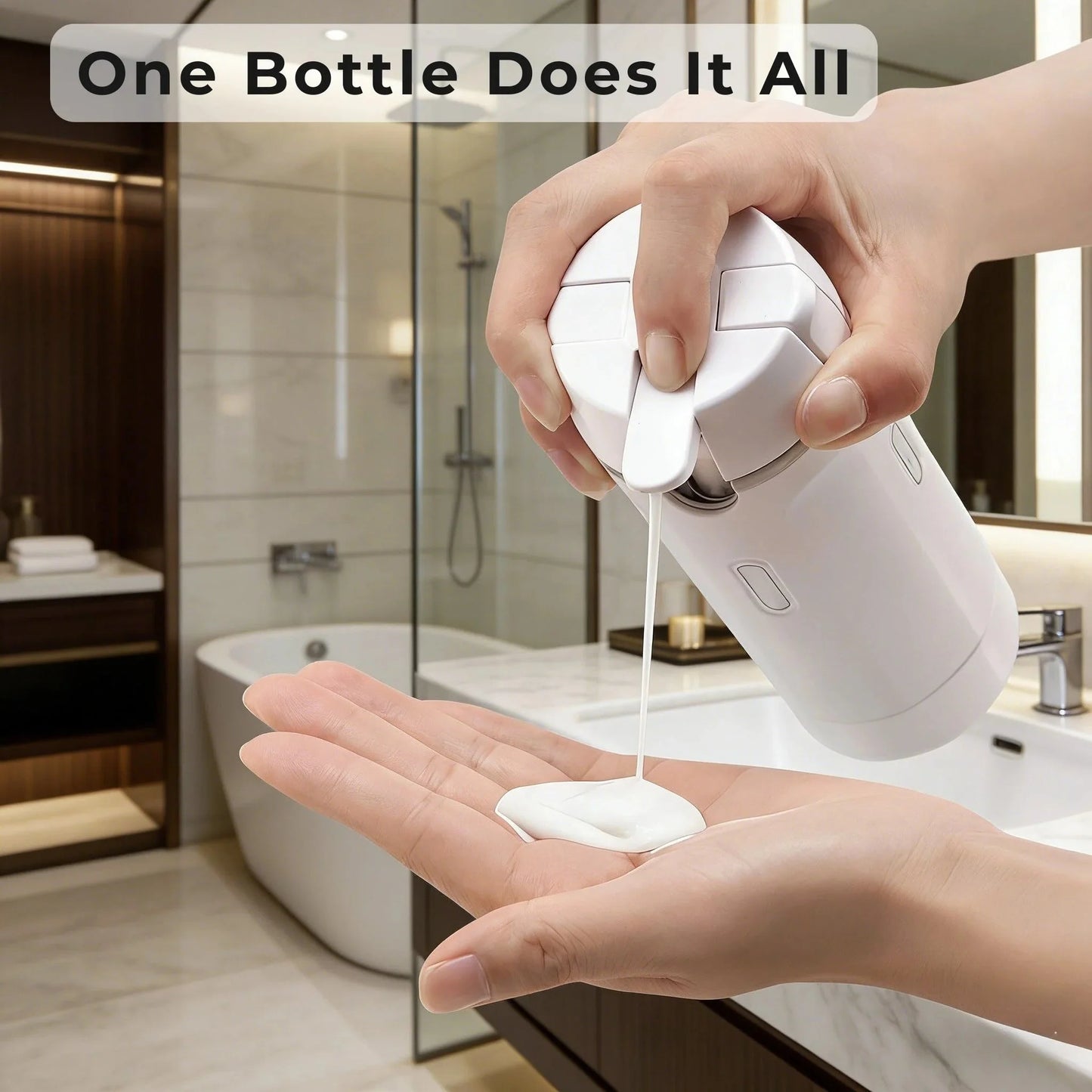 4-in-1 Travel Dispenser Bottle