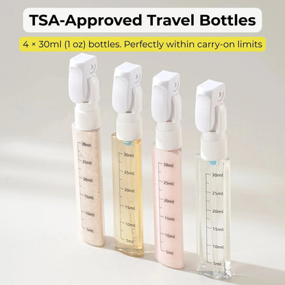 4-in-1 Travel Dispenser Bottle