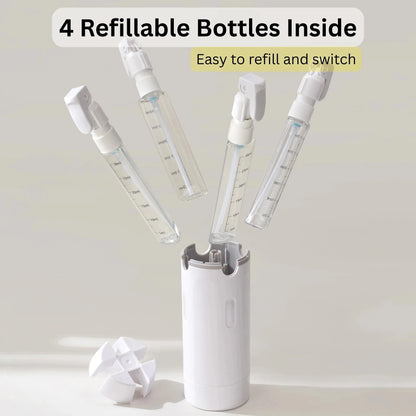 4-in-1 Travel Dispenser Bottle