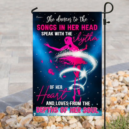 Ballet Dancer Flag