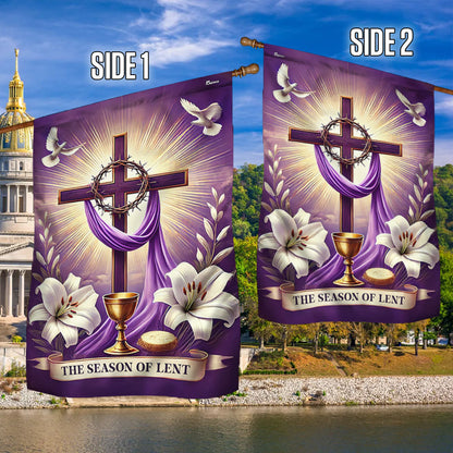 The Season Of Lent Easter Christian Religious Flag TQN4891HVN