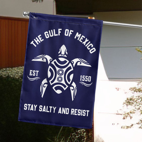 Gulf of Mexico Stay Salty and Resist Flag MLN5570TTH