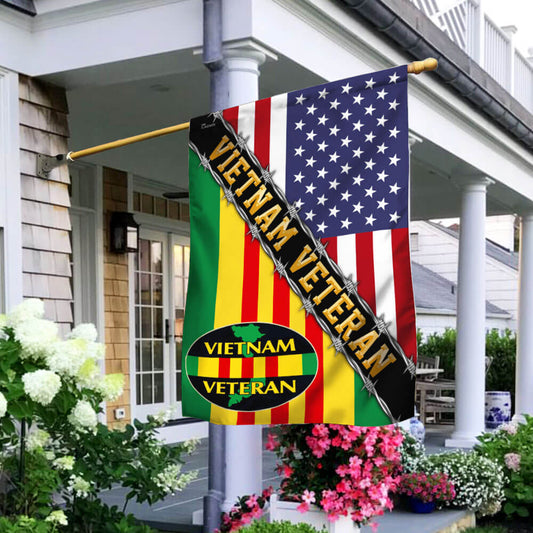 Vietnam Veteran American Flag THB3150Fv1