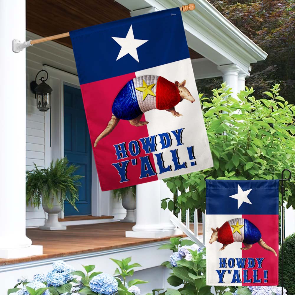 Armadillo Texas Flag MLN1560F