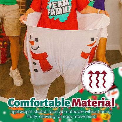 Giant Christmas Catch the Ball Pants Game Set