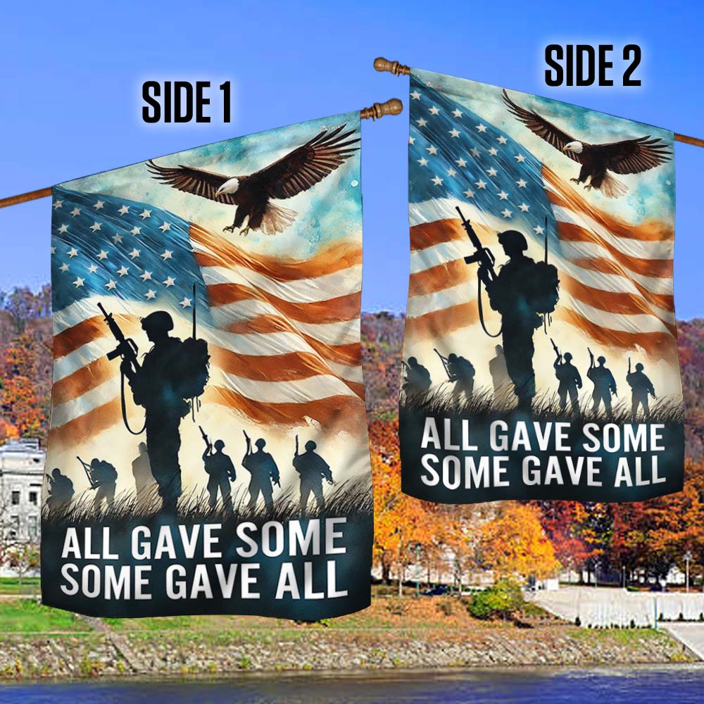 Memorial Day All Gave Some Veteran Flag VTM1108DNV