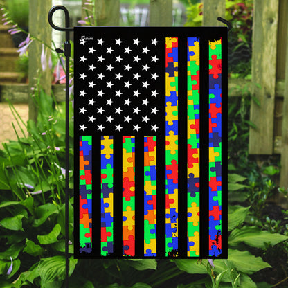 Autism Awareness Flag