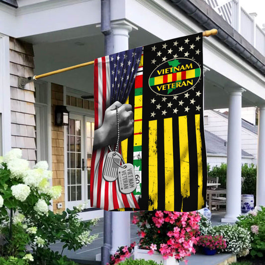Vietnam Veteran American Flag THB2479Fv3
