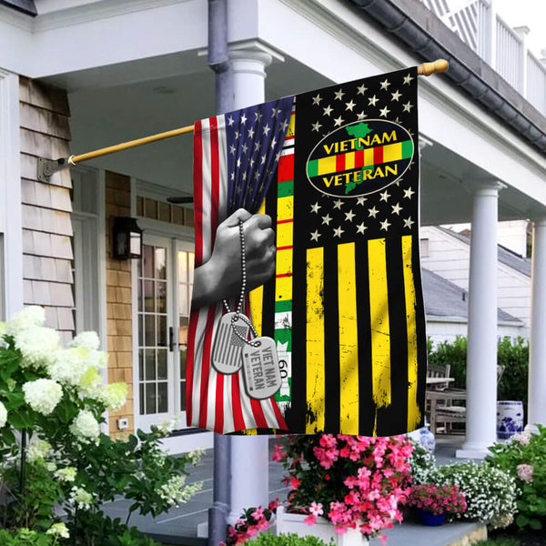 Vietnam Veteran American Flag THB2479Fv3