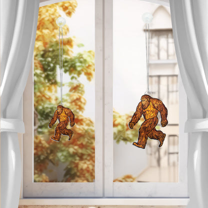 Sasquatch Bigfoot Acrylic Suncatcher Hanging Sign MLN4502AS
